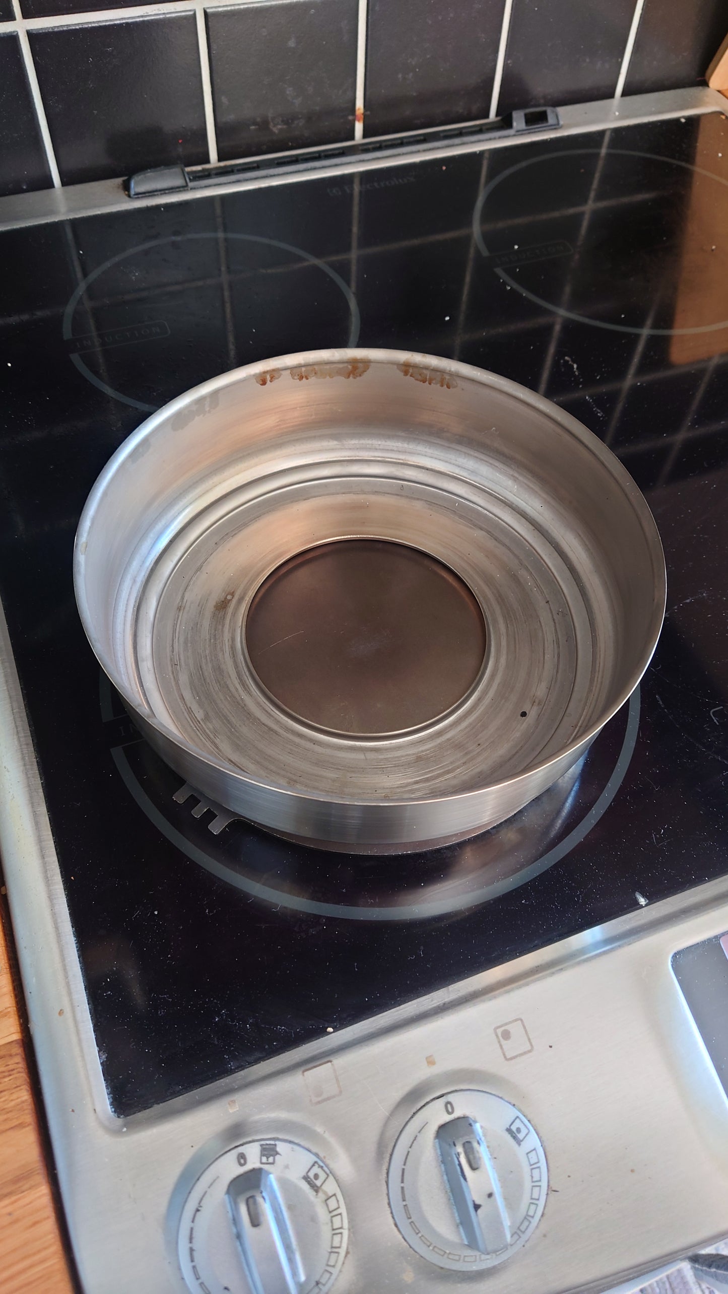 Stahlplatte für Induktionskochfelder