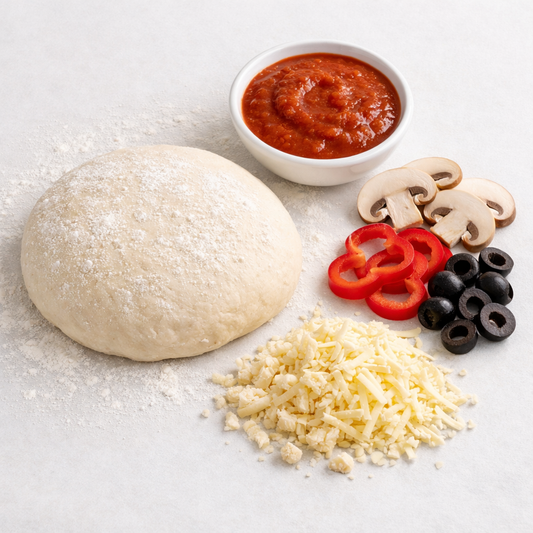 Pizza on the baking steel