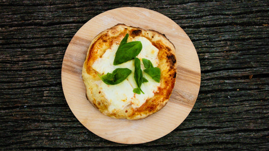 Pizza on the baking steel
