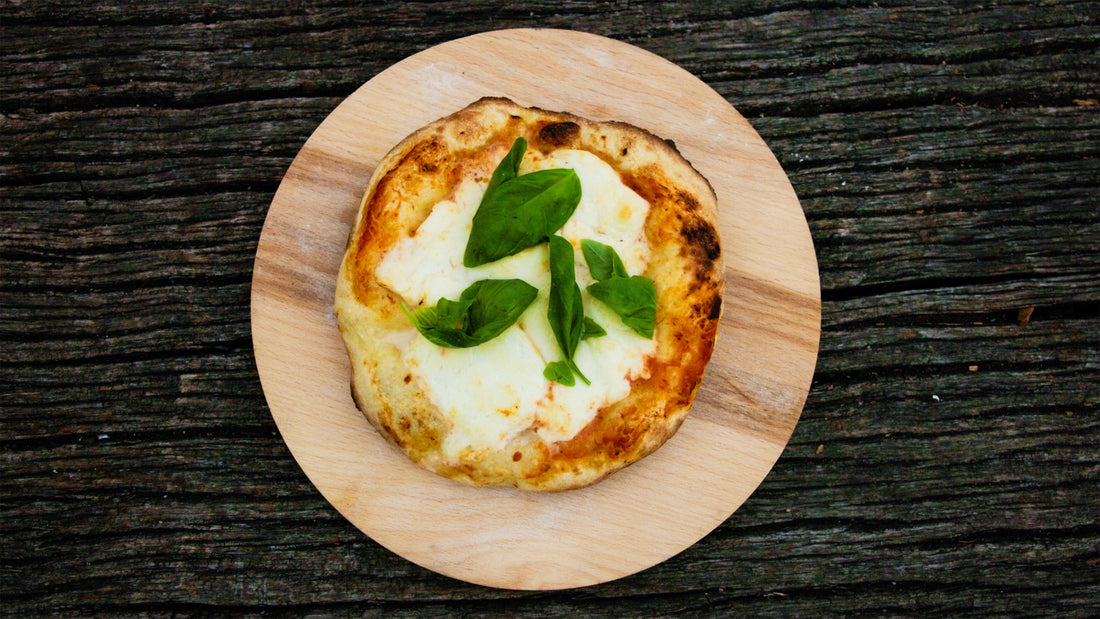 Pizza on the baking steel