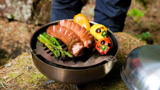 Grilled Sausage with Vegetables (video)