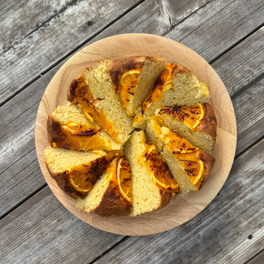 Upside-Down Orange Cake
