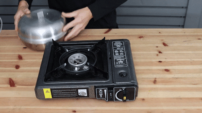 HAJKA Stove Top Oven - with baking plate for pizza / New and updated - V3