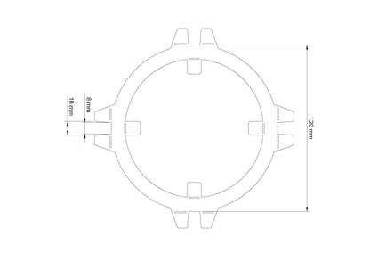 Centring Ring Wide