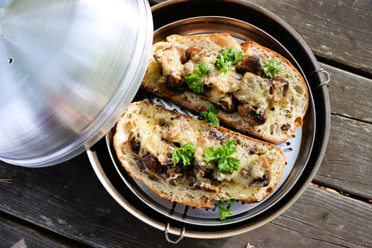 HAJKA Stove Top Oven - with baking plate for pizza / New and updated - V3