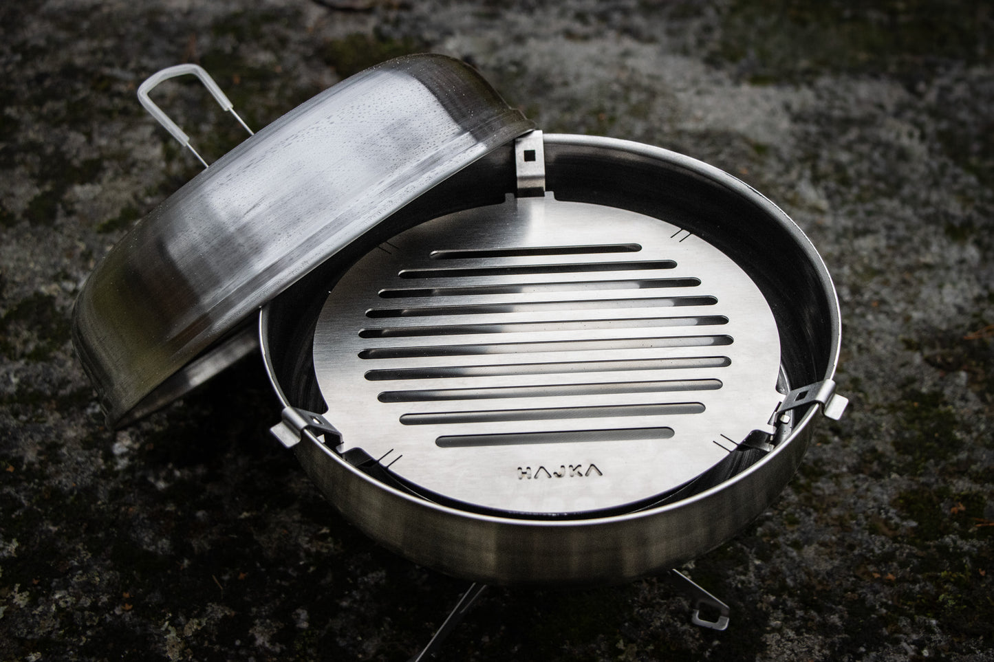 HAJKA Stove Top Oven - with baking plate for pizza